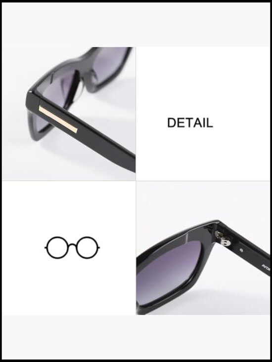 Cat Eye Polarized Sunglasses UV Protection Lightweight Acetate main image 6